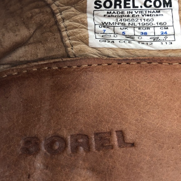 Sorel Lake shoe 7 light grey and tan - Picture 7 of 8